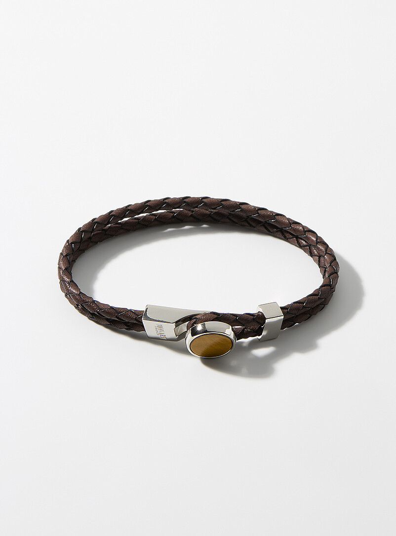 Tiger's Eye Two-Row Bracelet