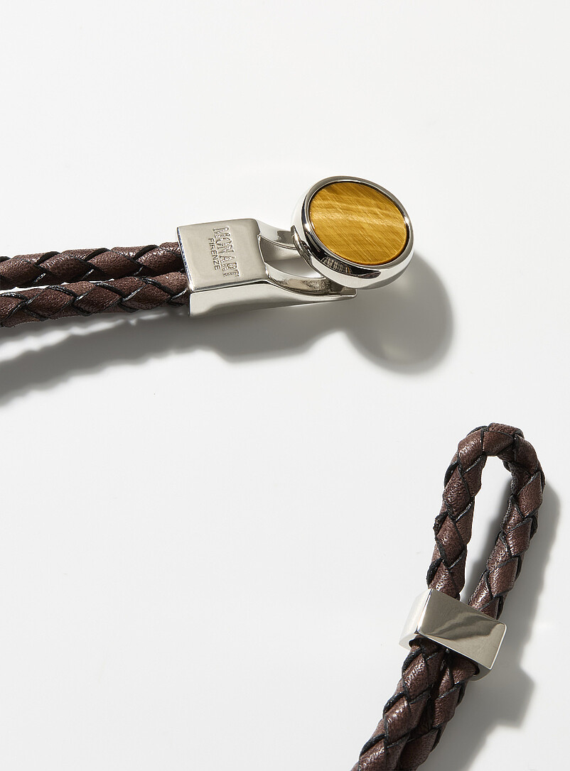 Tiger's eye two-row bracelet product image 2