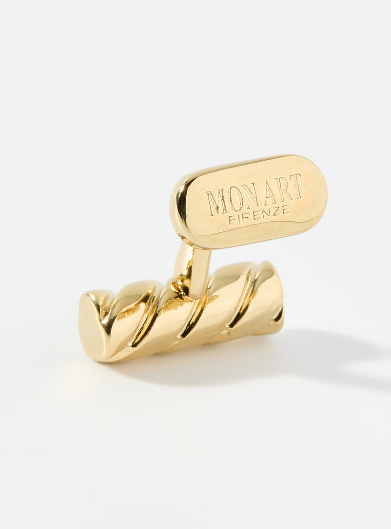 Twisted cylinder cufflinks product image 2