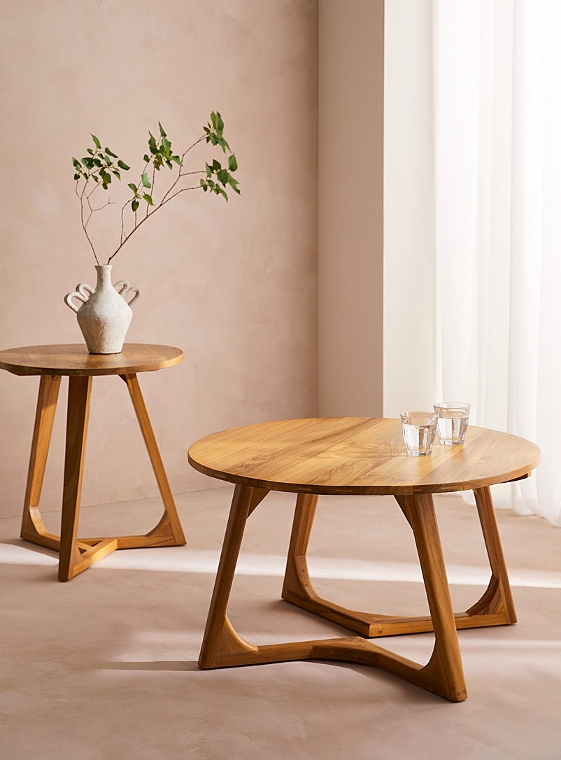 Minimalist teakwood side table product image 3