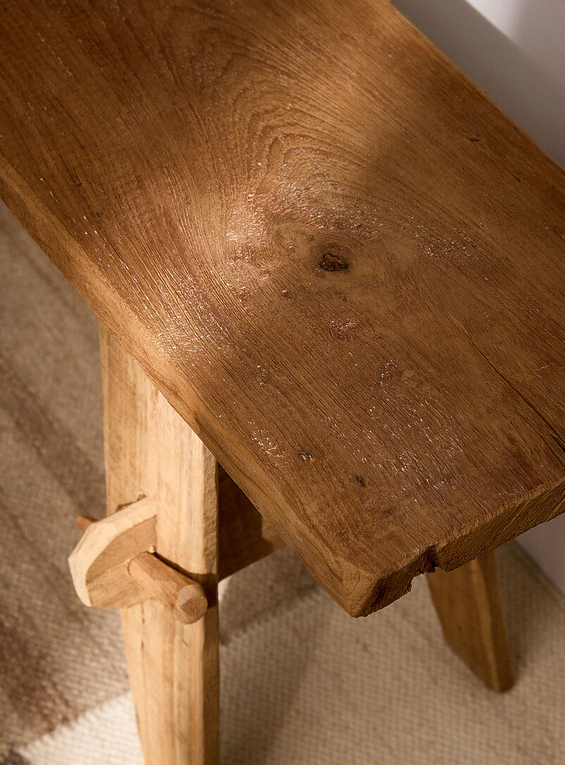 Recycled teak Rembrandt bench product image 2