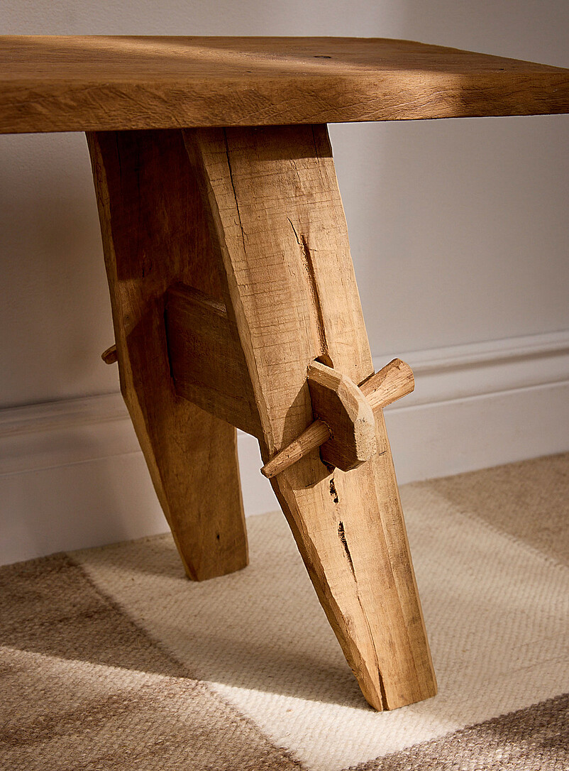 Recycled teak Rembrandt bench product image 3