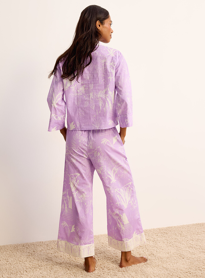 Temple Del Sol lilac pyjama set product image 2