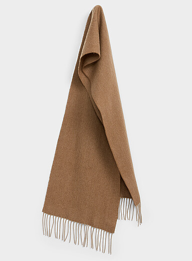 L'&eacute;charpe chevrons pure laine