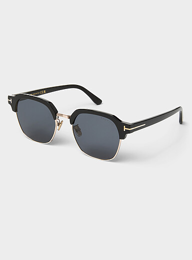 Les lunettes de soleil clubmaster arrondies