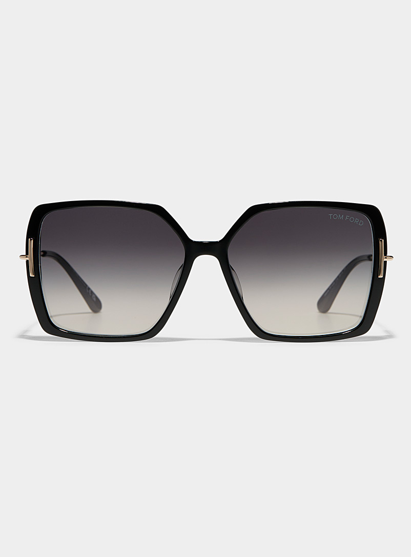 Tom Ford Black Joanna square sunglasses for women
