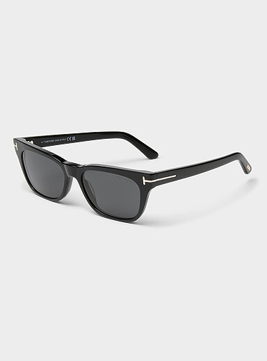 Rectangular cat-eye sunglasses