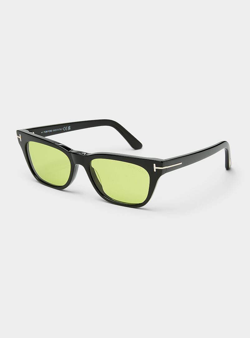 Rectangular Cat-Eye Sunglasses