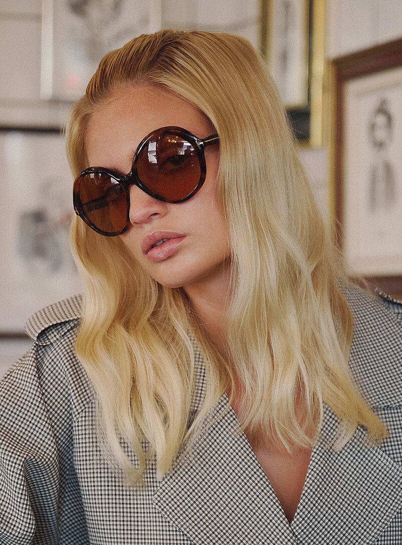 Annabelle oval sunglasses product image (primary)