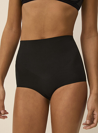 No-show high-waist control hipster