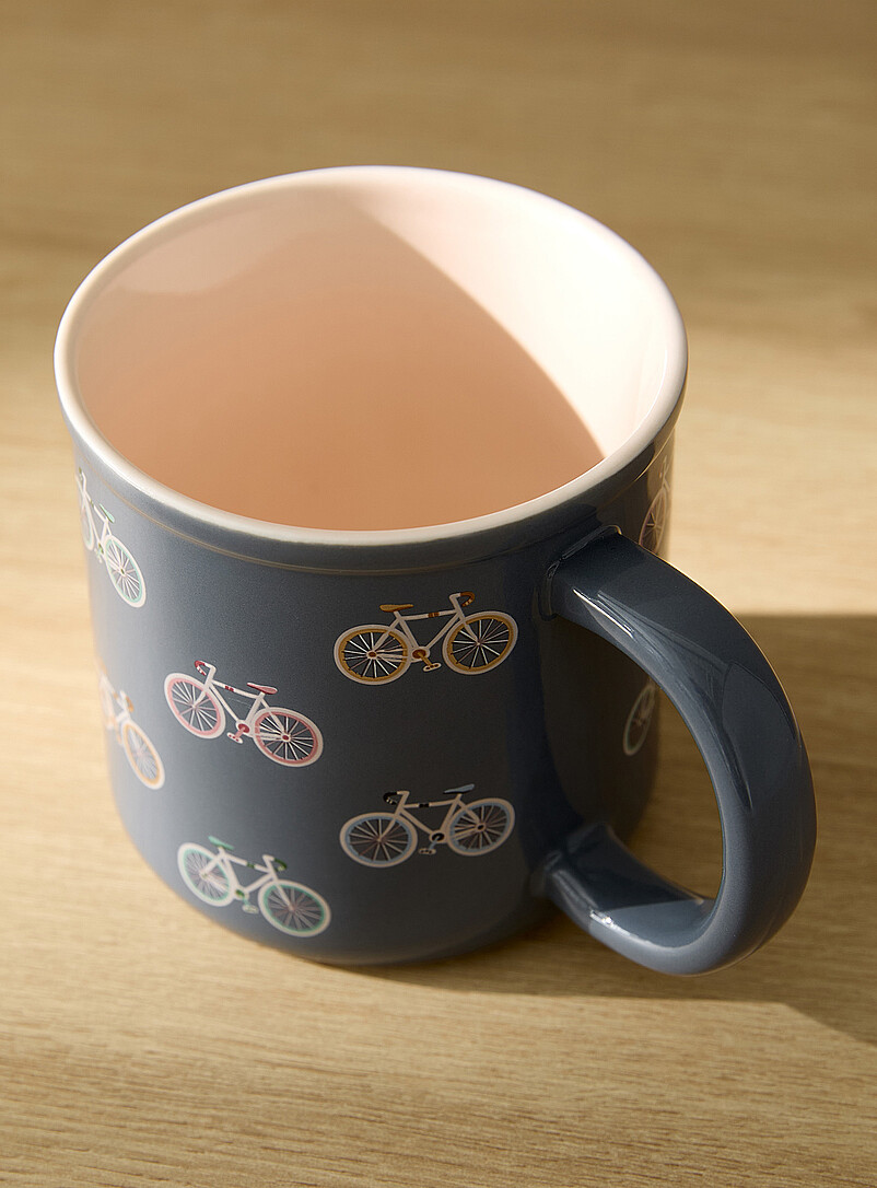 Simons Maison: La tasse bicyclettes Bleu