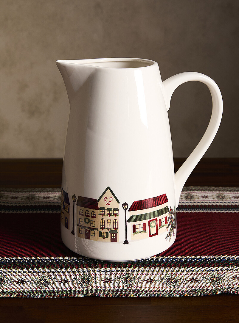 Magical village pitcher Christmas Collection | Simons Maison | | Simons