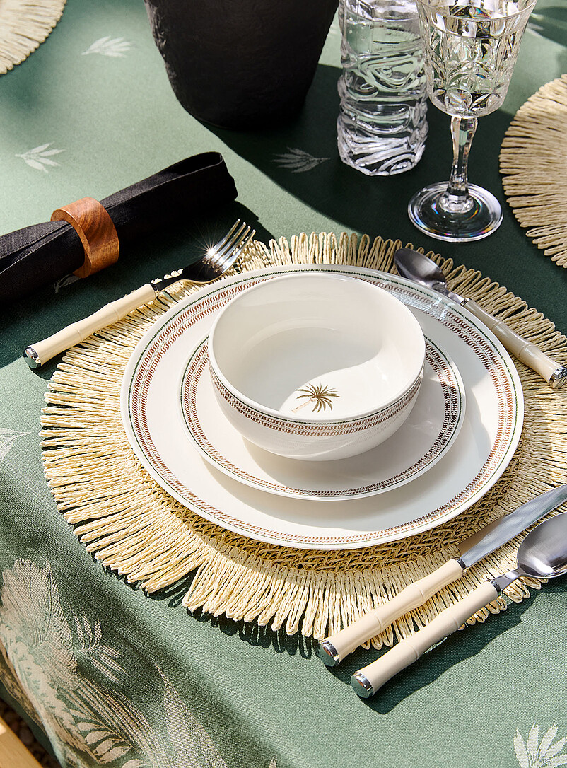 Palm tree large plate product image 2