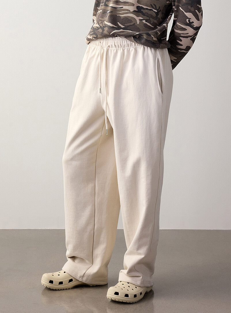 Wide-leg sweatpant Relaxed fit Imported from Seoul | Djab | Shop