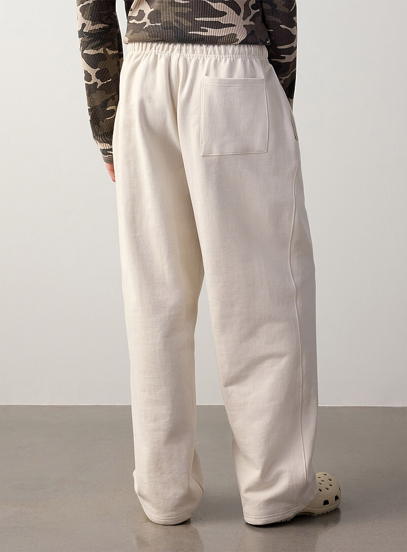 新品salsation relaxed wide leg pants(ポルソS) Wide-leg sweatpant Relaxed fit Imported from Seoul | Djab | Men's