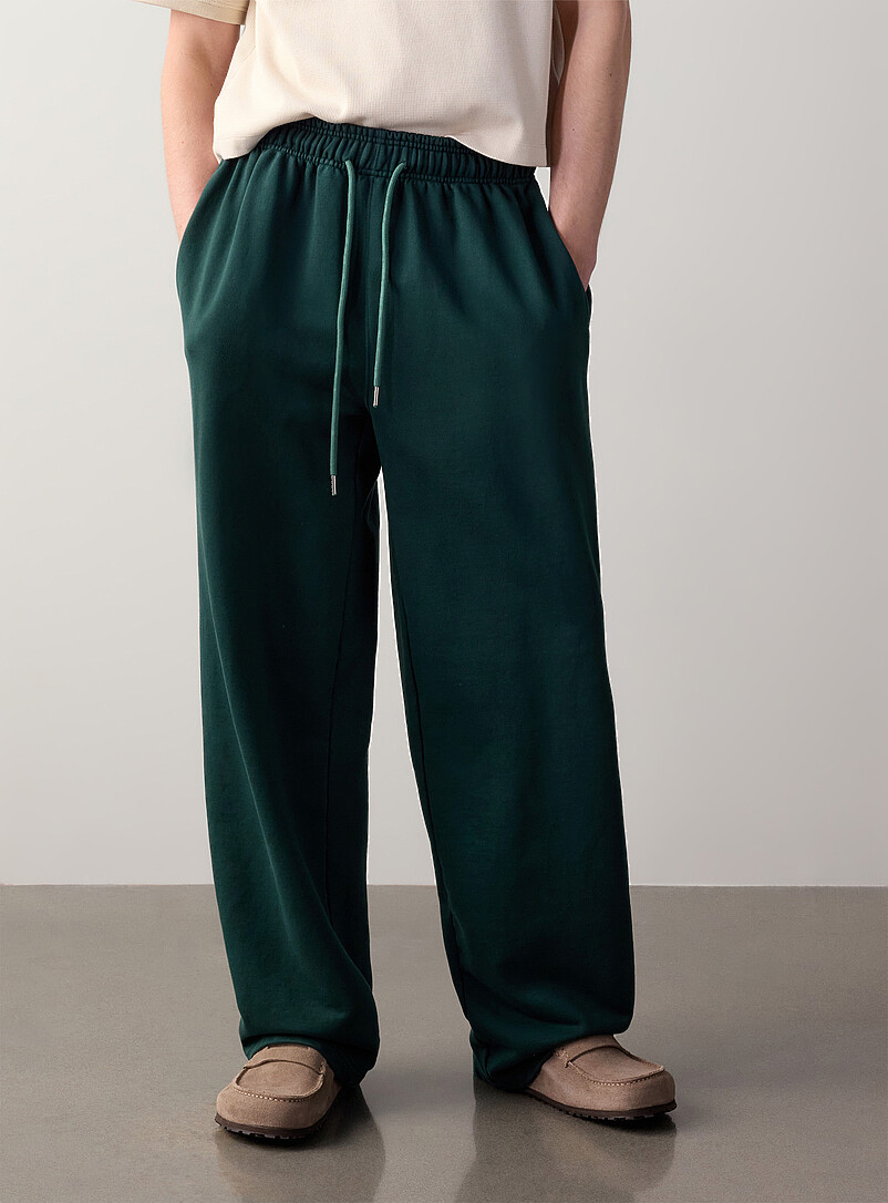 Washed wide-leg sweatpant Relaxed fit Imported from Seoul product image 2