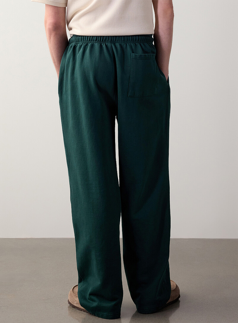 Washed wide-leg sweatpant Relaxed fit Imported from Seoul product image 3