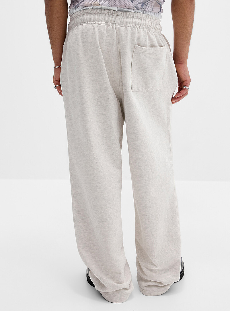 Washed wide-leg sweatpant Relaxed fit Imported from Seoul product image 3