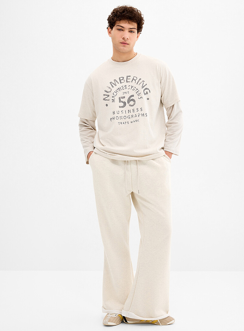 Terry-lined flared pant Imported from Seoul product image (primary)