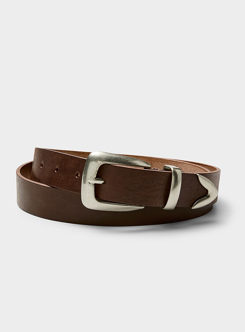 Minimalist Western Belt Imported From Seoul