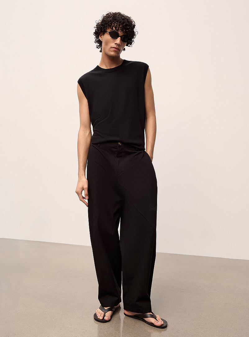 Colourful twill pant Loose fit Imported from Seoul product image (primary)