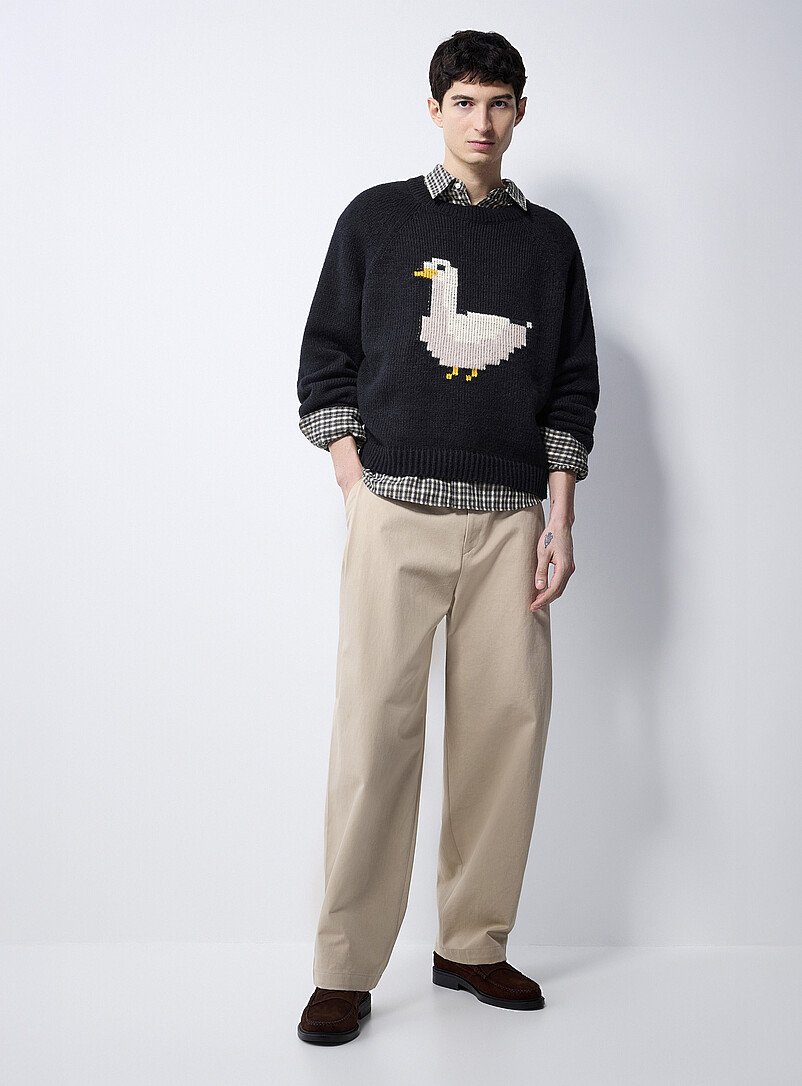 Colourful Twill Pant Loose Fit Imported From Seoul