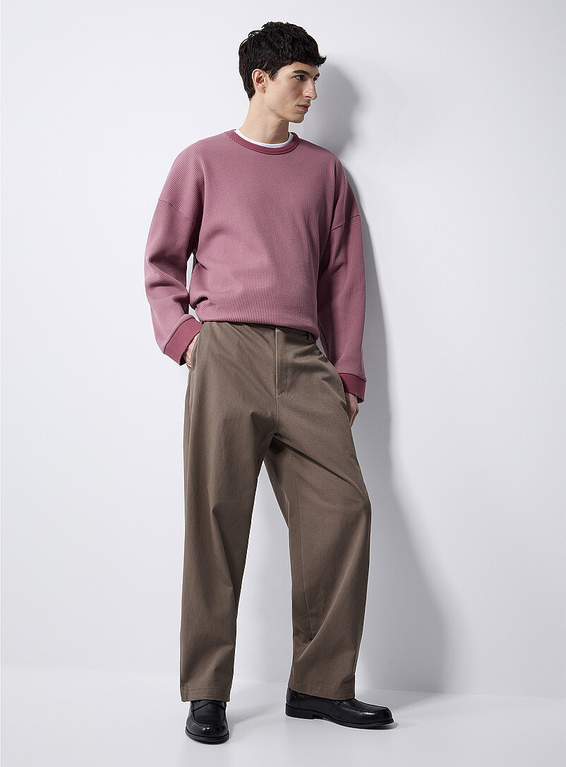 Colourful Twill Pant Loose Fit Imported From Seoul