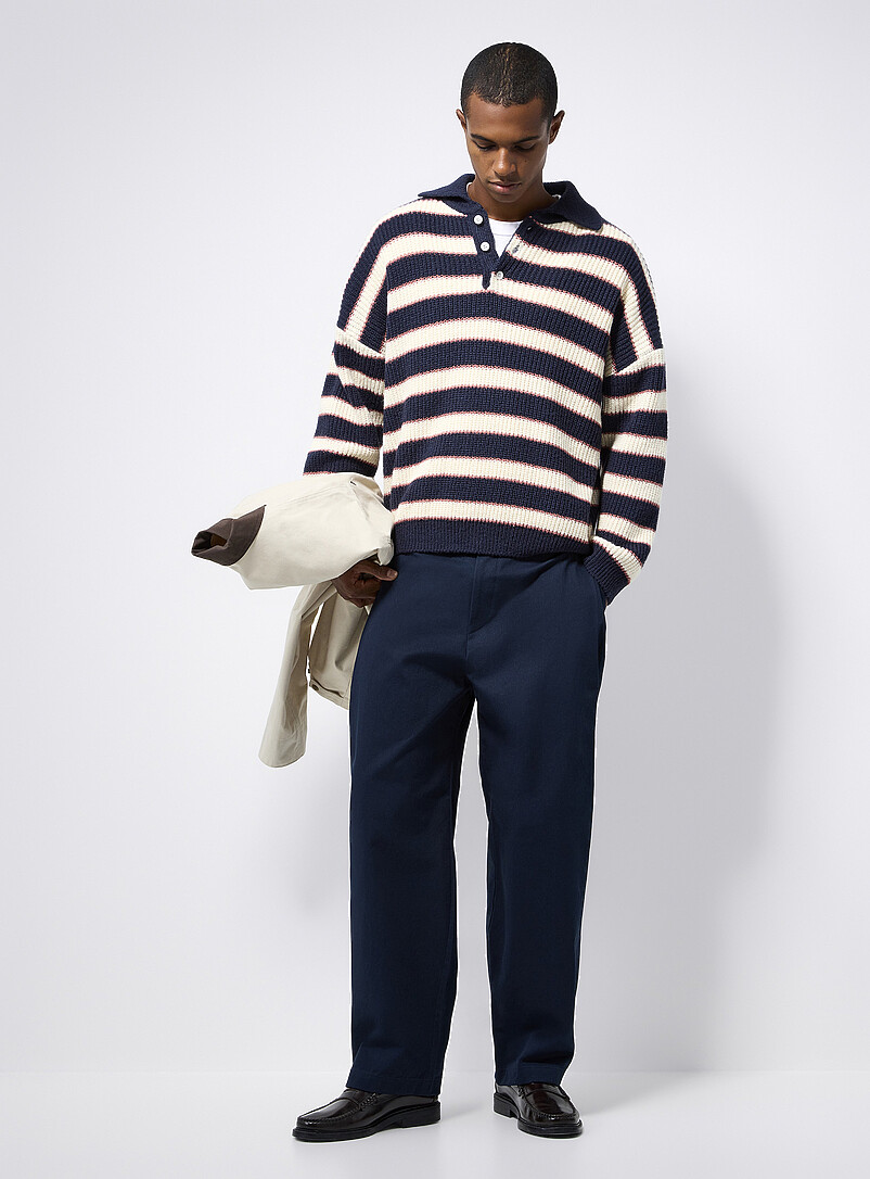 Colourful Twill Pant Loose Fit Imported From Seoul