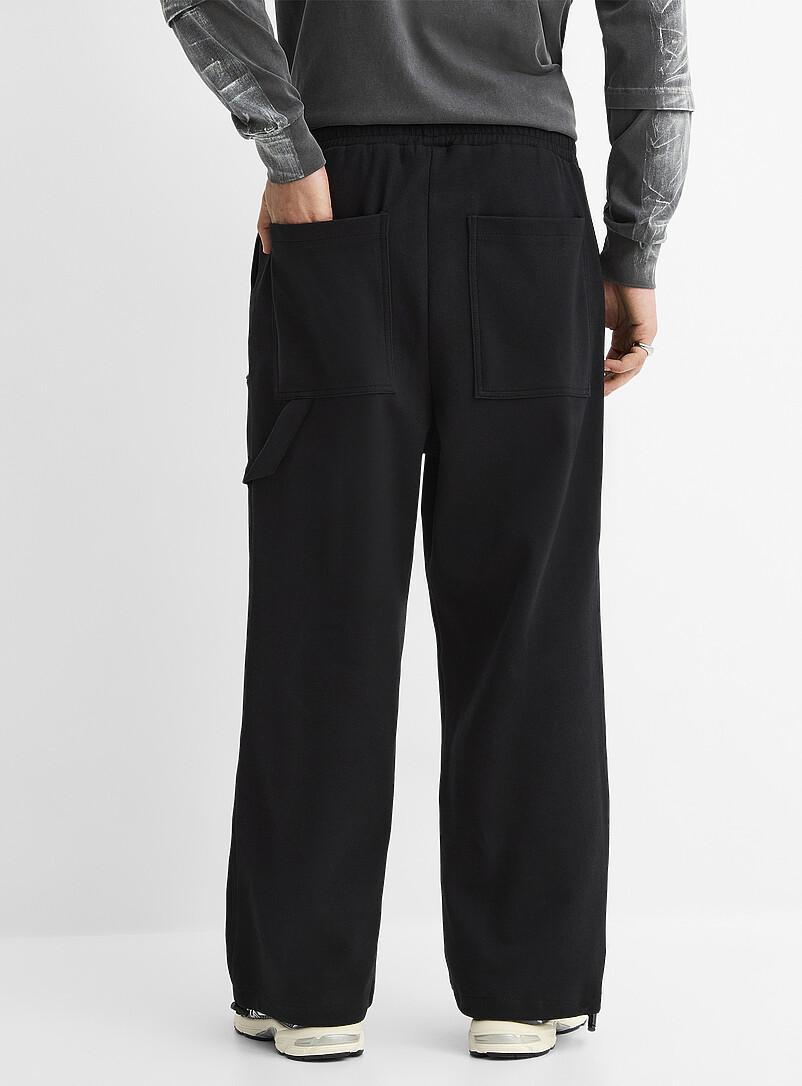 Carpenter-style sweatpant Relaxed fit Imported from Seoul product image 3