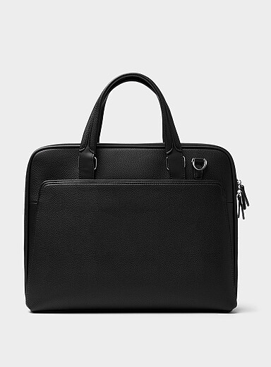 La mallette &eacute;pur&eacute;e faux cuir