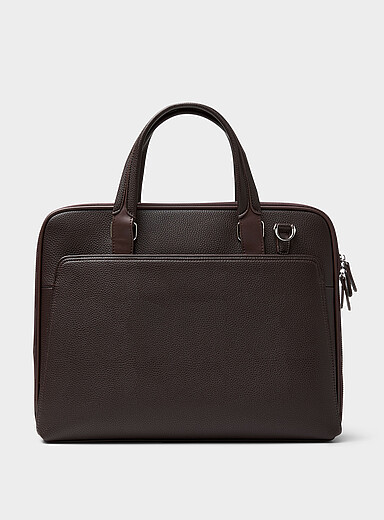 La mallette &eacute;pur&eacute;e faux cuir