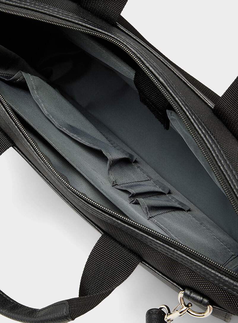Mixed-media briefcase product image 3