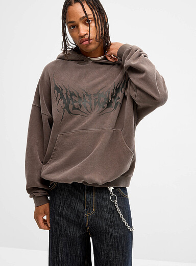 Djab: Le kangourou logo gothique <b>Collection de S&eacute;oul</b> Brun pour homme