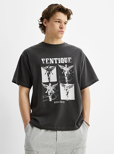 Chiaroscuro angel T-shirt <b>Imported from Seoul</b>