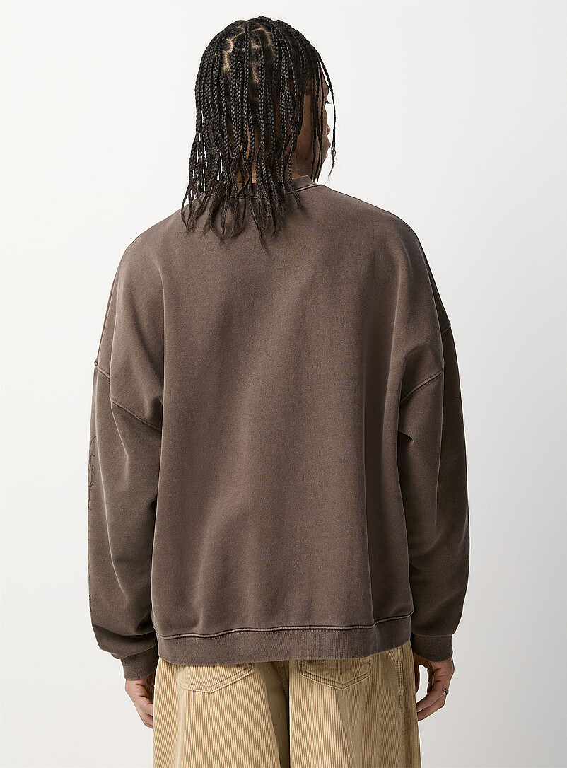 Faded gothic art sweatshirt Imported from Seoul product image 2