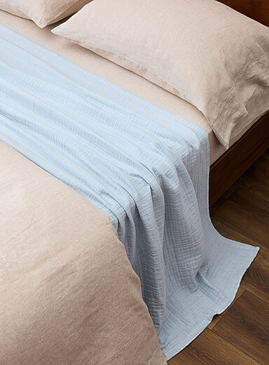 Pure organic cotton gauze blanket