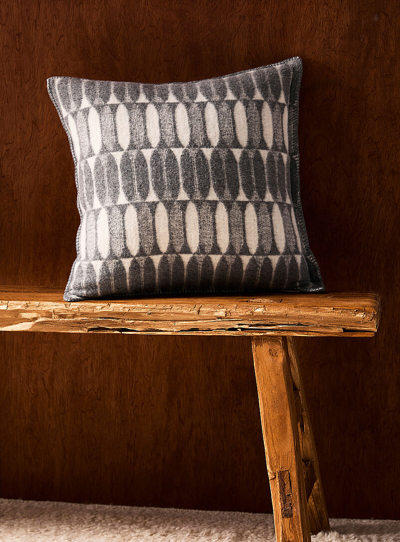 Retro mosaic removable-cover cushion 50 x 50 cm product image (primary)