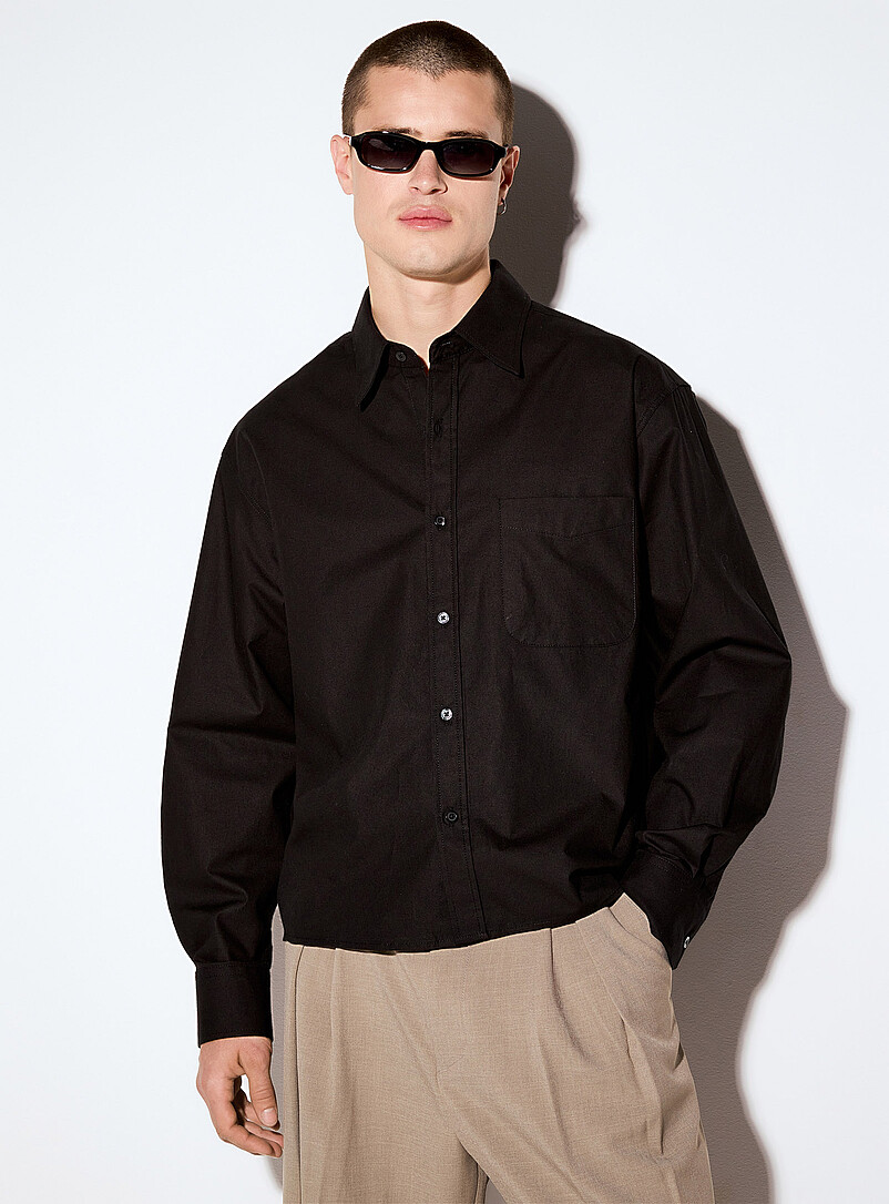 Crisp poplin boxy shirt Imported from Seoul product image 2