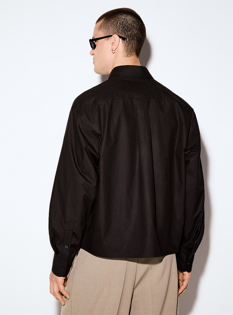 Crisp poplin boxy shirt Imported from Seoul product image 3
