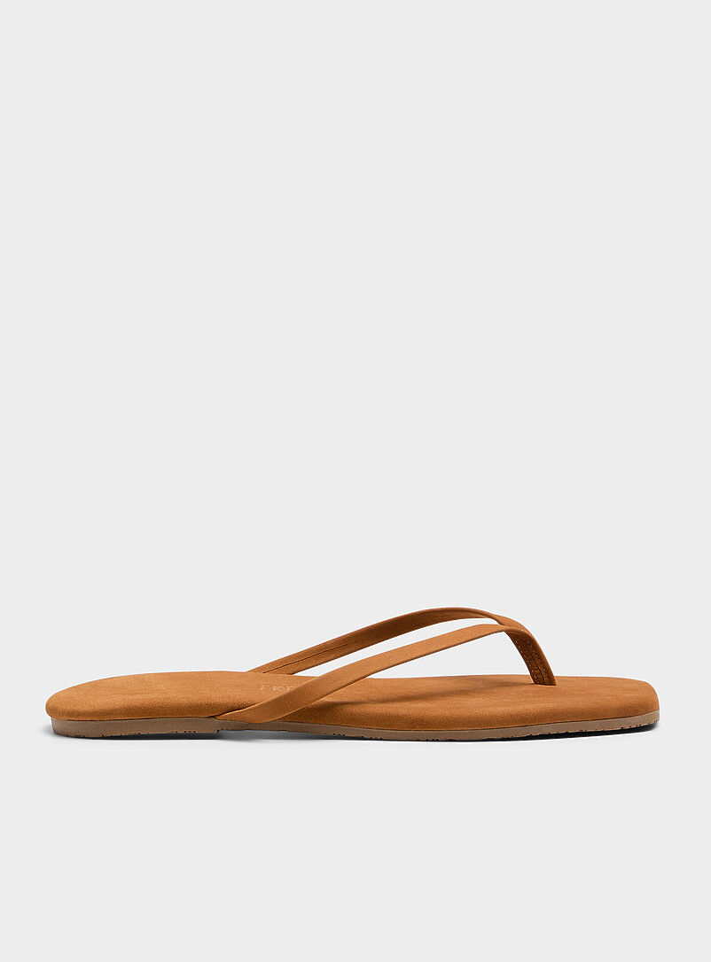 Square toe Lily suede flip-flops Women product image 2