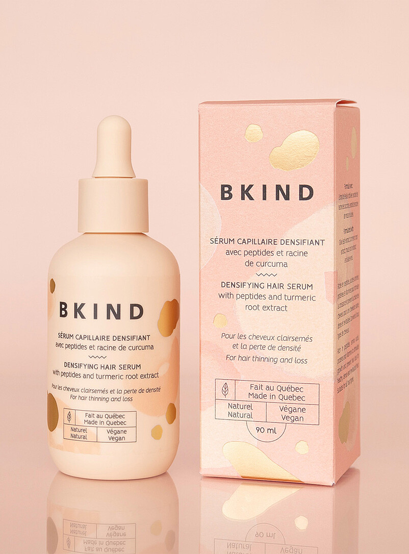 BKIND: Le s&eacute;rum capillaire densifiant avec peptides et racine de maca Assorti