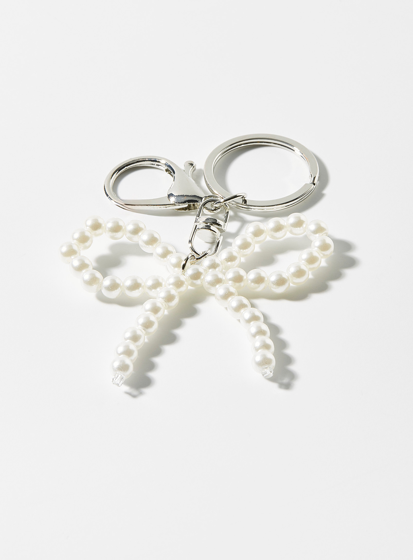Simons - Women's Pearly bow keychain