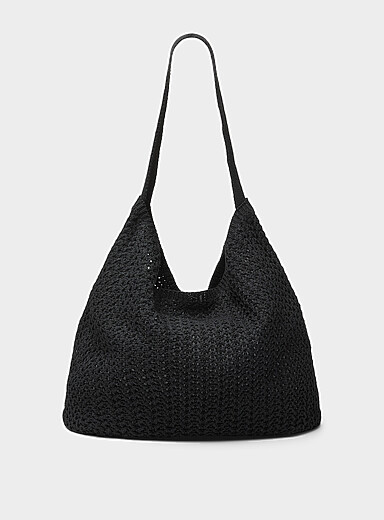 Crochet tote