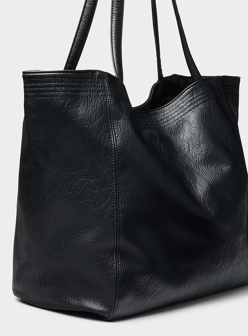Supple faux-leather tote product image 2