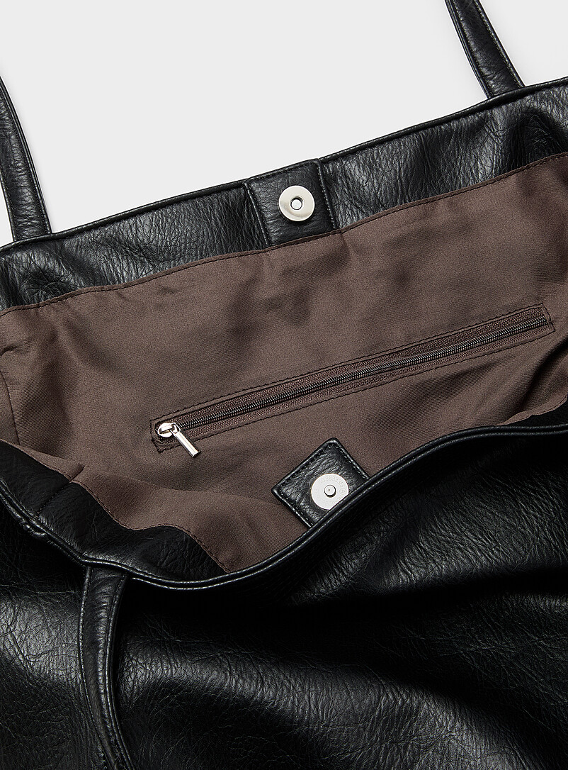 Supple faux-leather tote product image 3
