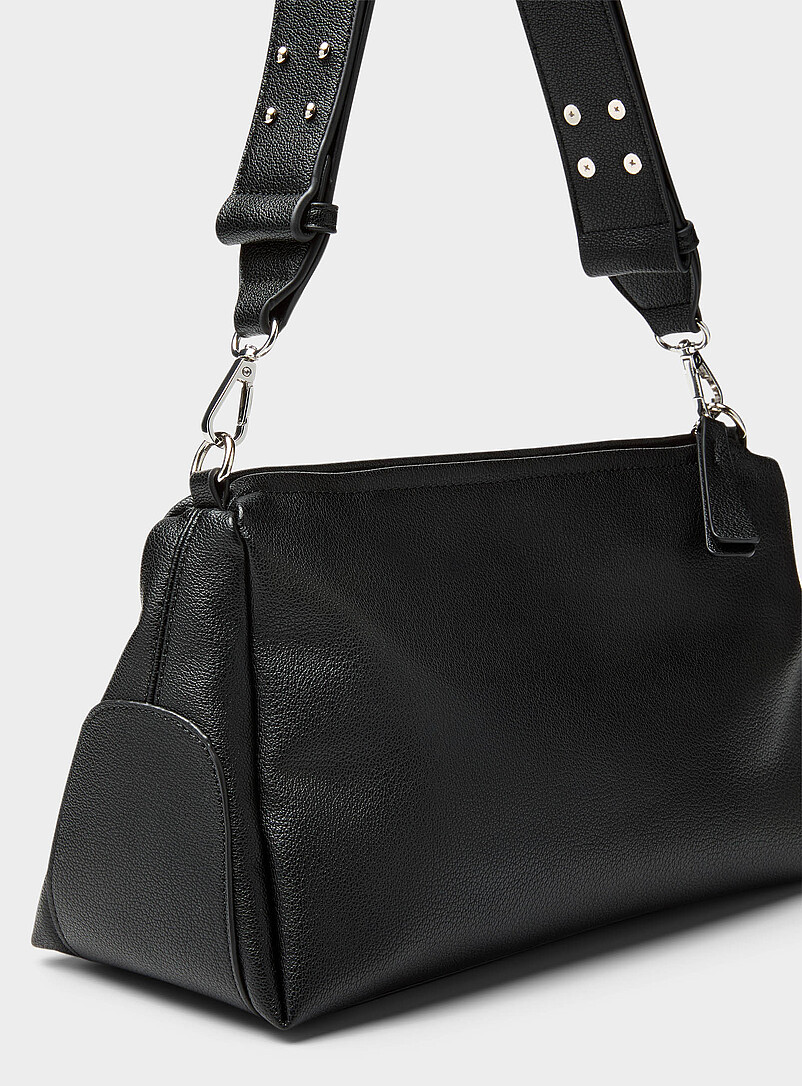Faux-leather shoulder bag product image 2