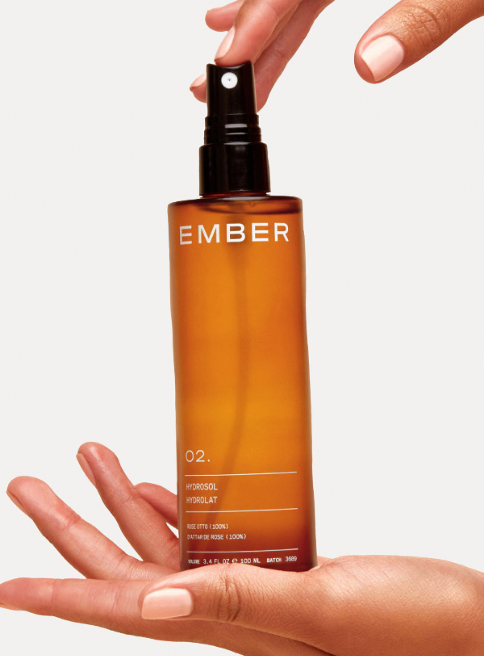 Ember Wellness - 02 Facial Hydrosol with soothing Rose Otto