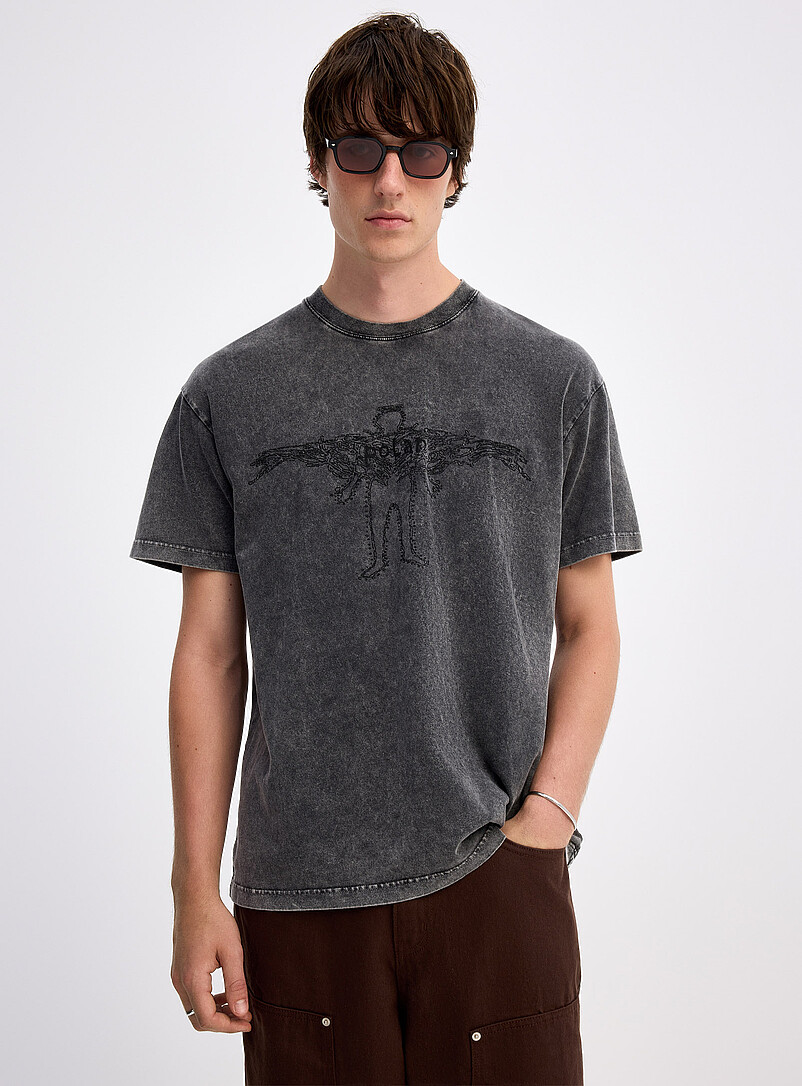 Faded gothic angel T-shirt Regular fit product image (primary)