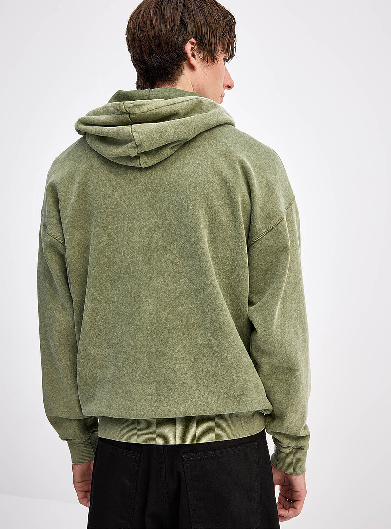 Oversized faded gothic angel hoodie Oversized fit product image 3