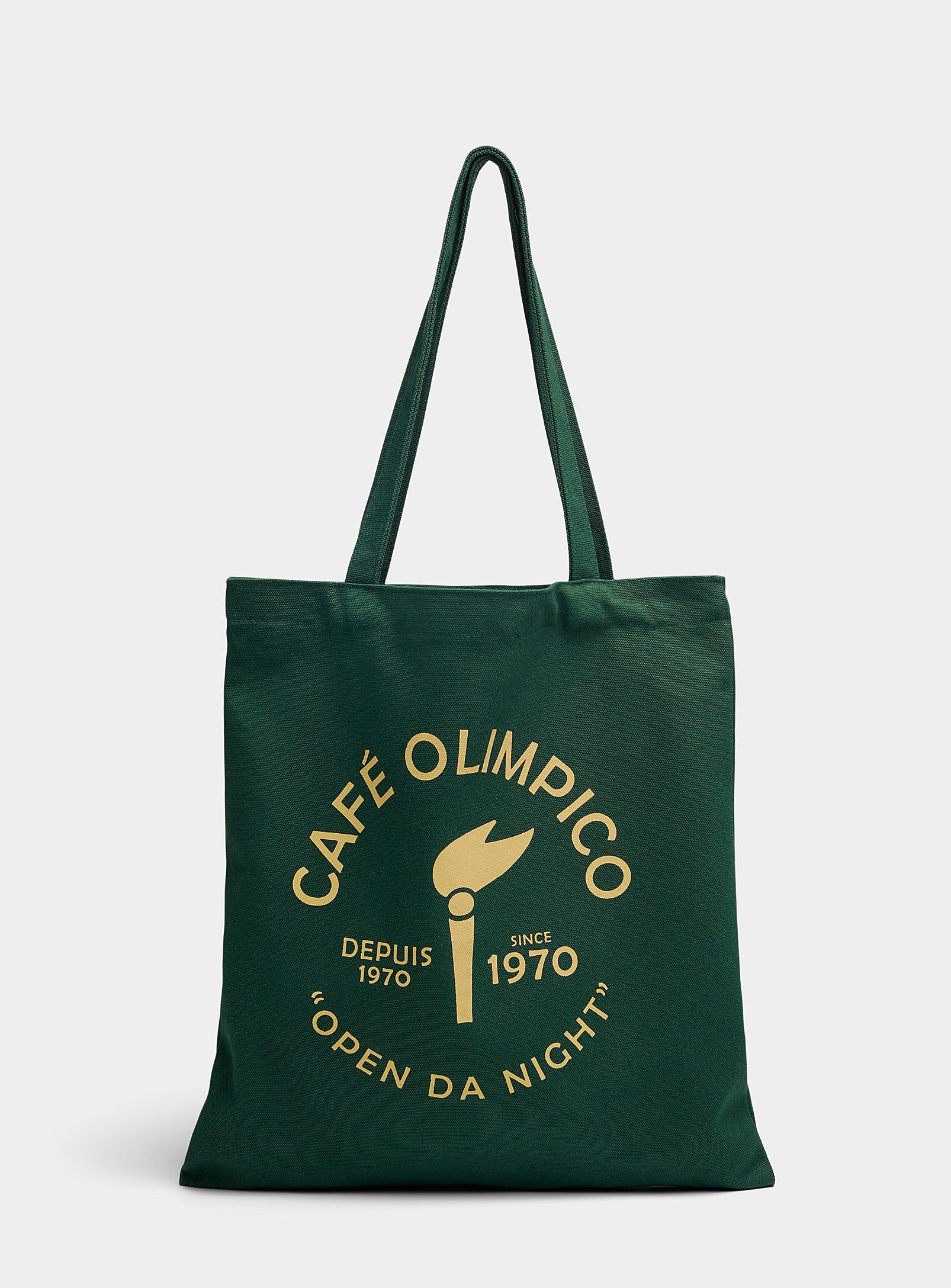 Le 31 Café Olimpico Tote In Green